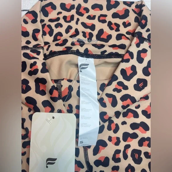 Fabletics Leopard Print Define PowerHold® High-Waisted 7/8 Legging Size S - Picture 5 of 9